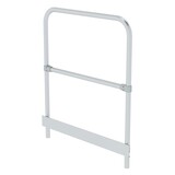 Roossien Leuningwerk vaste trap met platform, kopse zijde, B=1.000mm