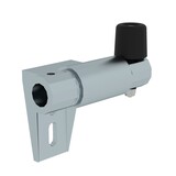 Roossien Aluminium eindstop t.b.v. rail voor stellingtrappen, rechts