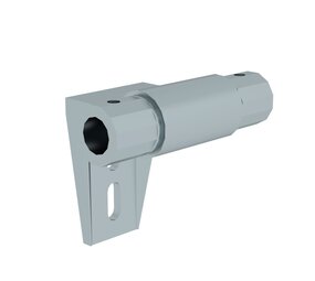 Roossien Aluminium tussenstuk t.b.v. rail voor stellingtrappen