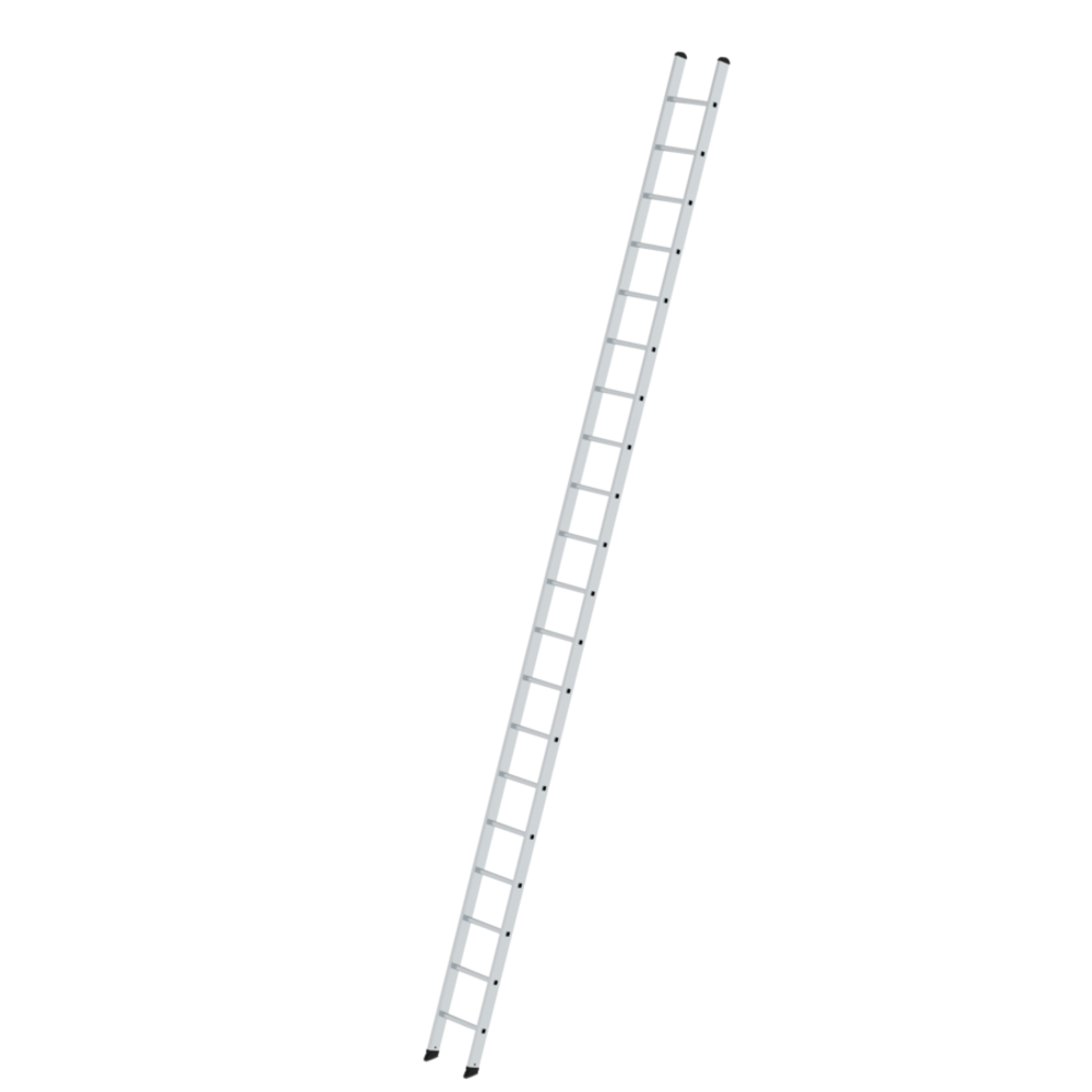 Roossien Aluminium enkele ladder, 20 sporten (350mm breed)