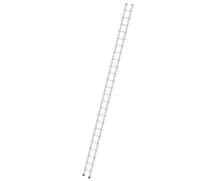 Munk Aluminium enkele ladder, 24 sporten (350mm breed)