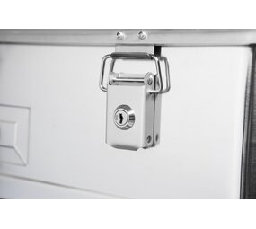 Roossien Slotset met twee sleutels voor transportkisten