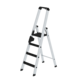 Munk Aluminium industrietrap 4 treden, 250kg belastbaar (anti-slip R13 Korund) Munk Aluminium industrietrap 4 treden, 250kg belastbaar (anti-slip R13 Korund)