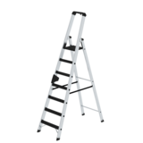 Roossien Aluminium industrietrap 7 treden, 250kg belastbaar (anti-slip R13 Korund) Roossien Aluminium industrietrap 7 treden, 250kg belastbaar (anti-slip R13 Korund)