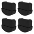 (Set van 2) Inwendige ladderschoen 26x59mm (Set van 2) Inwendige ladderschoen 26x59mm