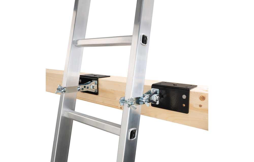 Ladderborgingsset voor bevestiging aan houten balk