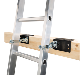 Munk Ladderborgingsset voor bevestiging aan houten balk Munk Ladderborgingsset voor bevestiging aan houten balk