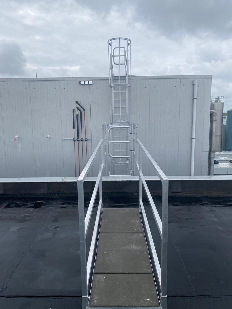 Munk Zelfsluitende deur voor kooiladder