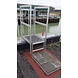 Roossien Kooiladder met overstapbordes Roossien Kooiladder met overstapbordes