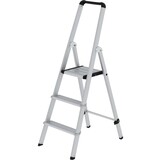 Roossien Aluminium geanodiseerde industrietrap, 3 treden, type ML