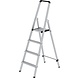 Munk Aluminium geanodiseerde industrietrap, 4 treden, type ML Munk Aluminium geanodiseerde industrietrap, 4 treden, type ML