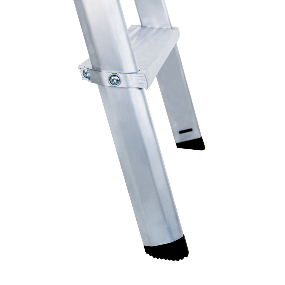 Roossien Aluminium geanodiseerde industrietrap, 3 treden, type ML