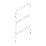 Roossien Kopse leuning voor bordestrappen (spare part)