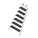 Roossien Aluminium trapdeel 7 treden voor bordestrappen (spare part)