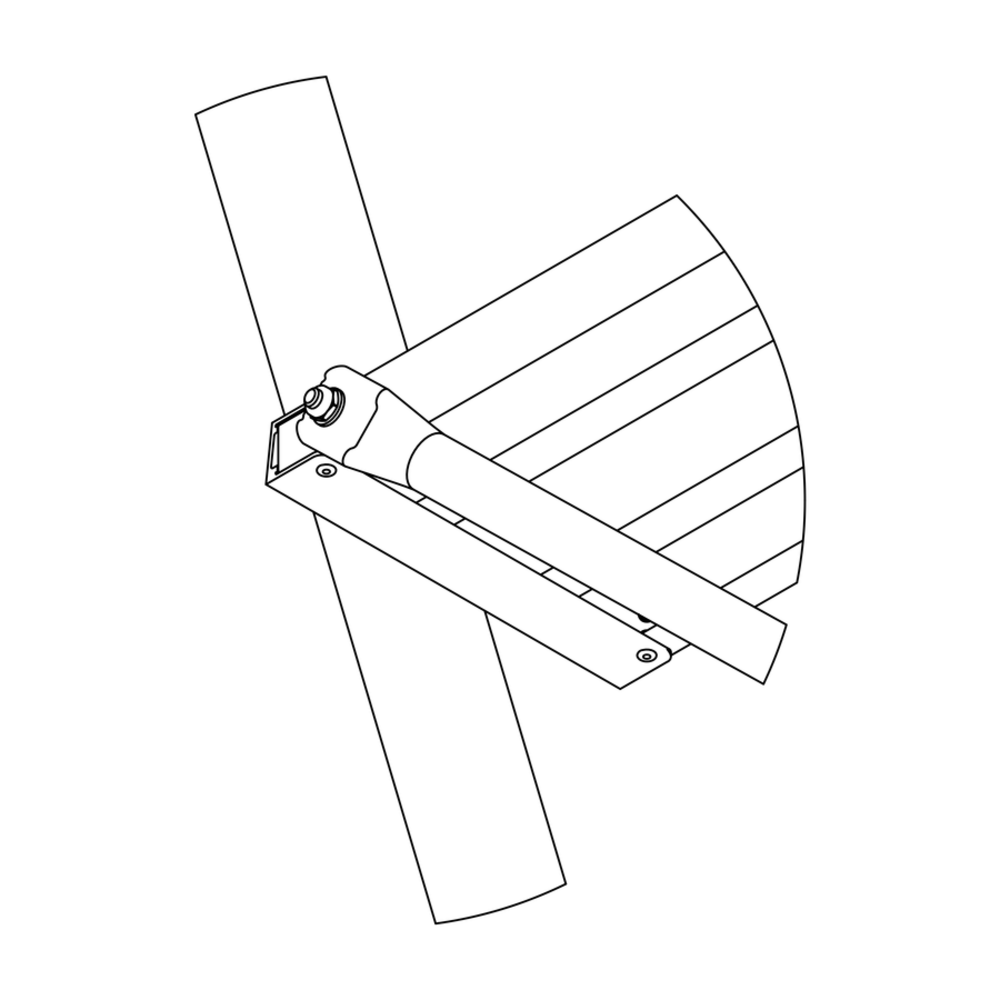 Roossien Aluminium trapdeel 7 treden voor bordestrappen (spare part)