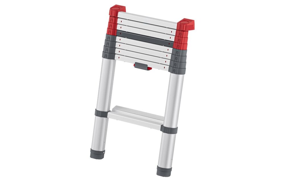 Telescoopladder 9 treden – 2,6 meter