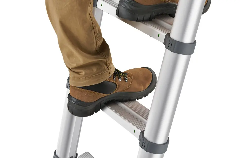 Telescoopladder 9 treden – 2,6 meter