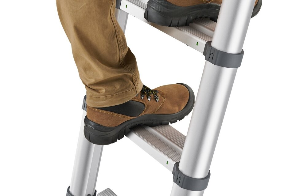 Telescoopladder 13 treden – 3,6 meter