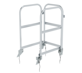 Roossien Demontabele leuning voor eenzijdige bordestrap