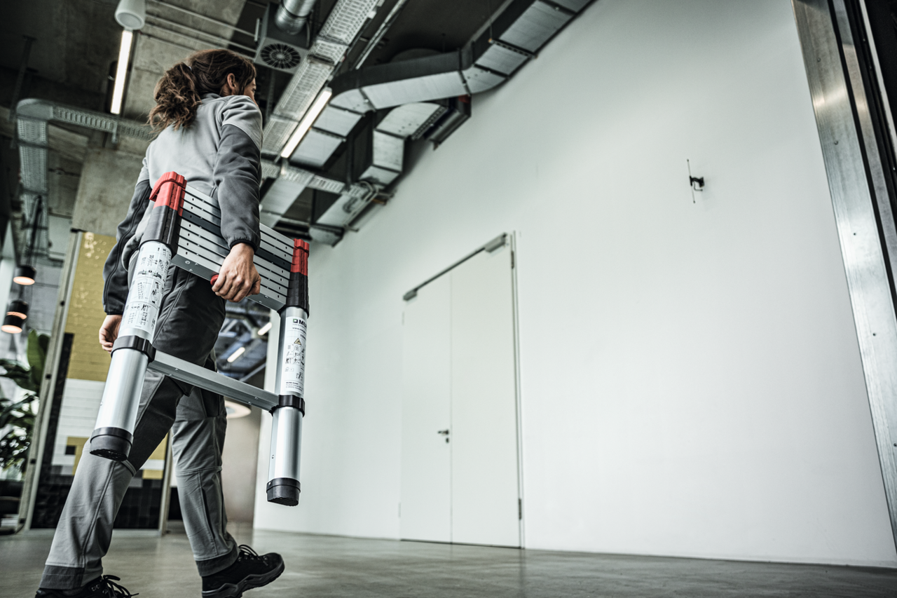 Munk Telescoopladder 9 treden – 2,6 meter