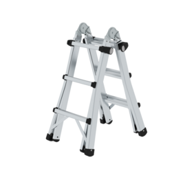 Roossien Aluminium telescoopladder, 4x3 sporten Roossien Aluminium telescoopladder, 4x3 sporten