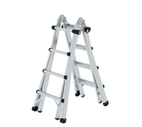 Roossien Aluminium telescoopladder, 4x4 sporten