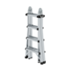 Munk Aluminium telescoopladder, 4x4 sporten Munk Aluminium telescoopladder, 4x4 sporten