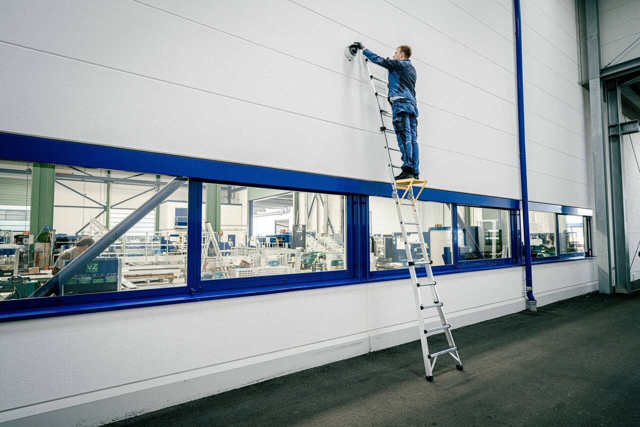 Munk Aluminium telescoopladder, 4x4 sporten Munk Aluminium telescoopladder, 4x4 sporten