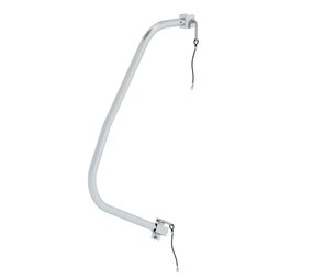 Roossien Demontabele handleuning voor bordestrap, rechts, 3 - 4 treden