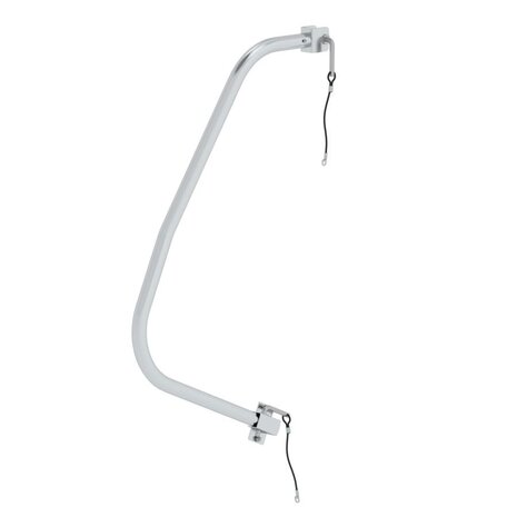 Roossien Demontabele handleuning voor bordestrap, rechts, 3 - 4 treden