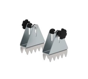 Roossien Set (2x) opzetstuk met klauw voor ladderschoen