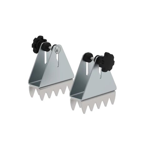 Roossien Set (2x) opzetstuk met klauw voor ladderschoen