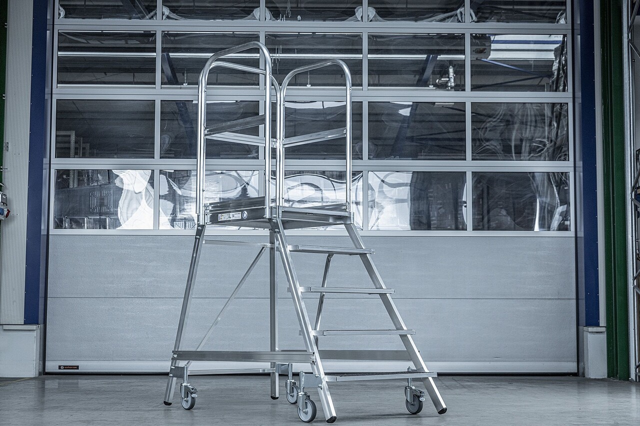 Roossien Verrijdbare bordestrap, 6 treden