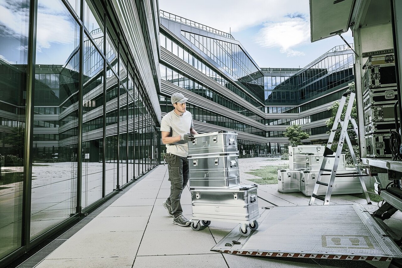 Roossien Aluminium kist, 157 liter