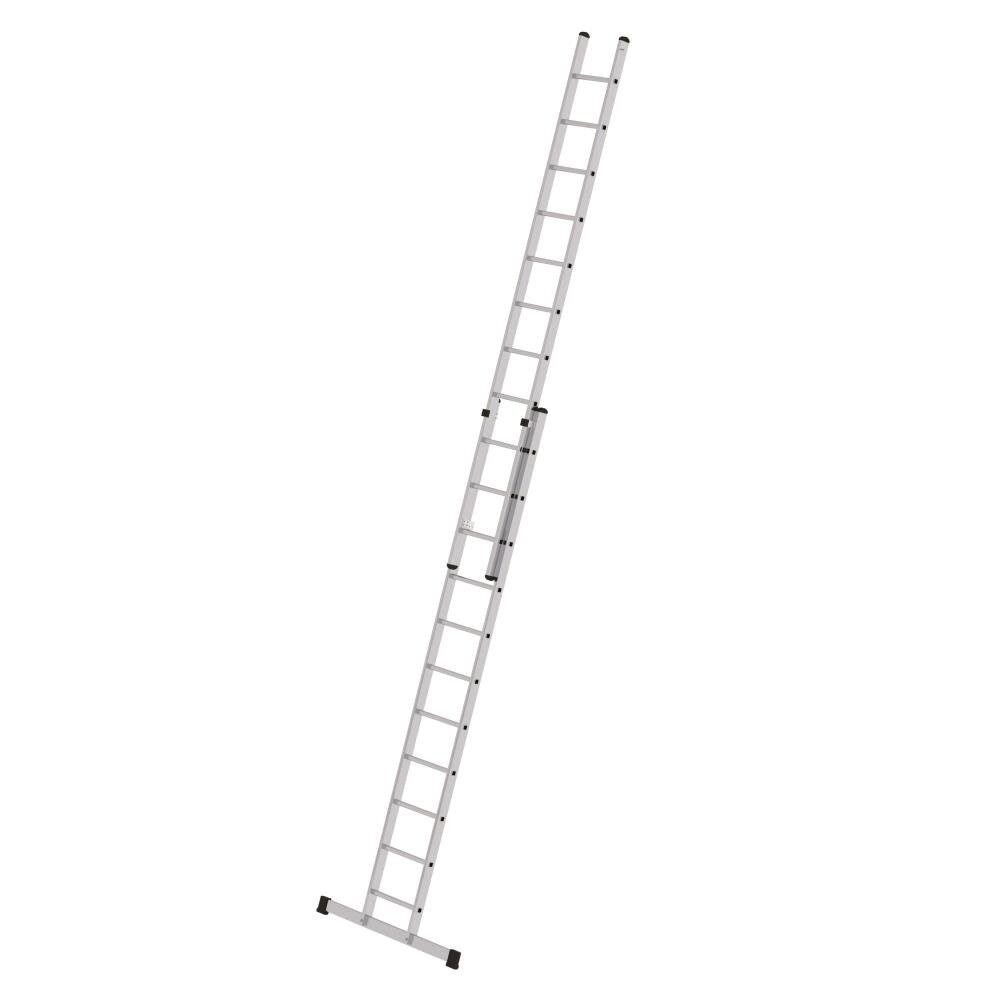 Roossien 2-delige opsteekladder, 2x11 sporten met stabilisatiebalk