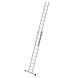 Roossien 2-delige opsteekladder, 2x11 sporten met stabilisatiebalk