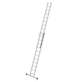 Roossien 2-delige opsteekladder, 2x11 sporten met stabilisatiebalk Roossien 2-delige opsteekladder, 2x11 sporten met stabilisatiebalk