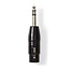 Nedis XLR Stereo stekker - connector 3 Pin - 3 Polig XLR (F) naar Jack AUX 6.35 mm (M)