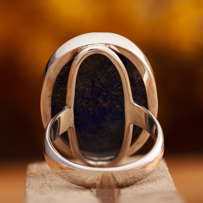 Ring Lapis Lazuli Ovaal
