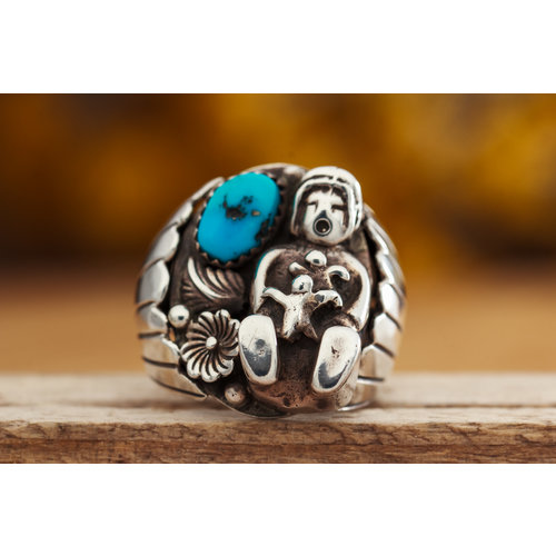 Turkoois ring 'Familia' Turkoois ring 'Familia'
