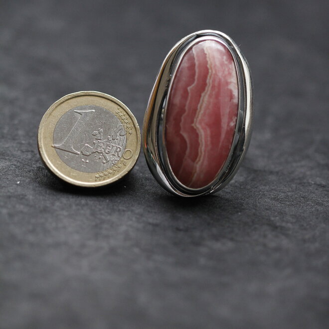 Rhodochrosiet Ring "Asklepios"