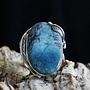 Chrysocolla ring "Iowianna"