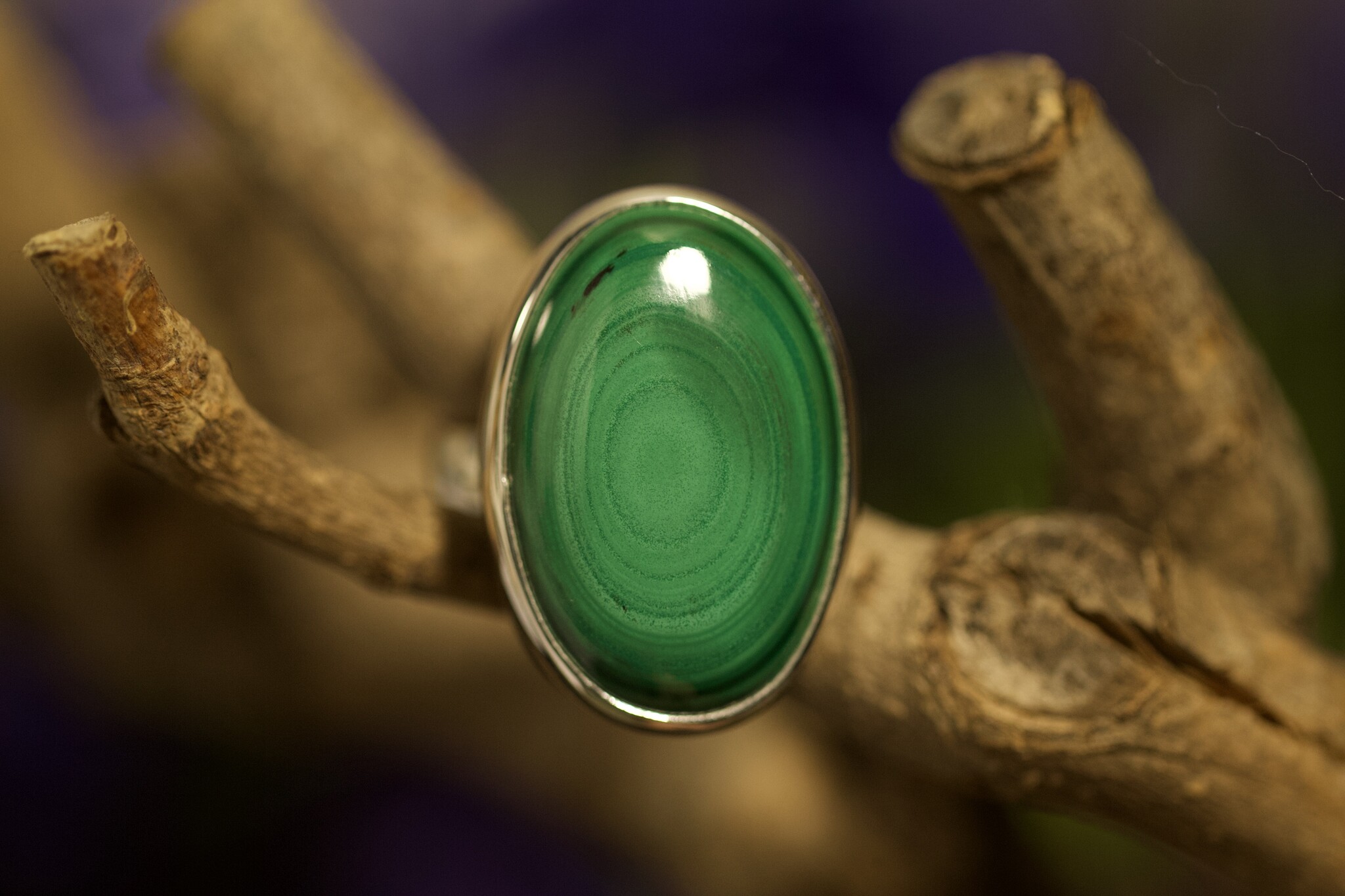 Malachiet Ring 