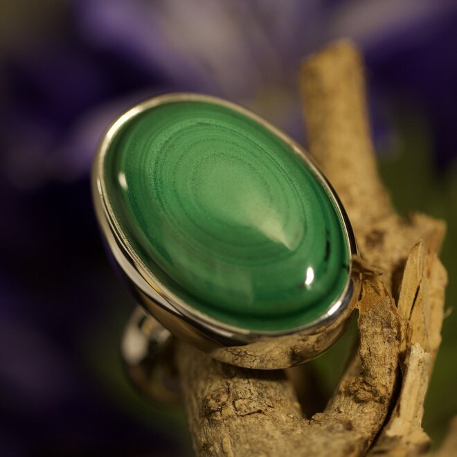 Malachiet Ring "Alcabideche"