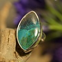 Malachiet Azuriet Ring "Espinho"