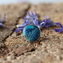 Chrysocolla ring "Vila do Conde"