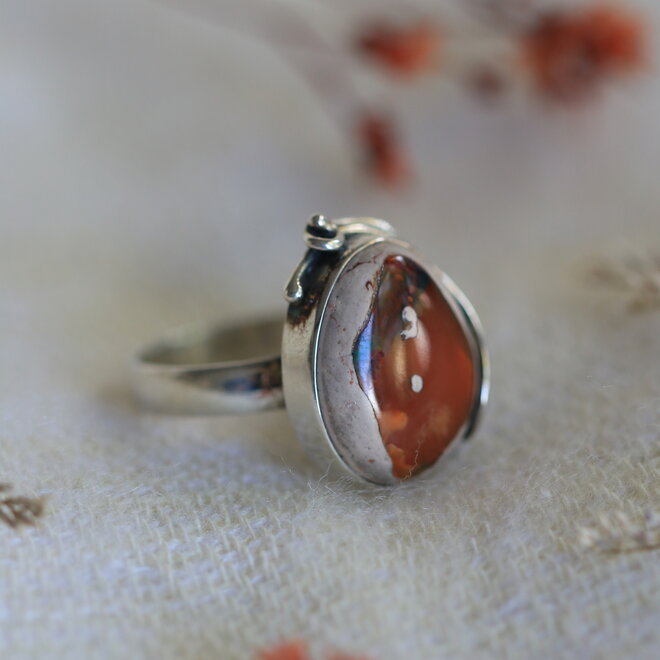 Vuuropaal ring "Opalite"