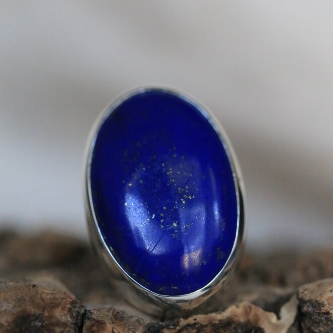 Lapis Lazuli ring 'Zuriel'