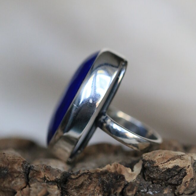 Lapis Lazuli ring 'Zuriel'