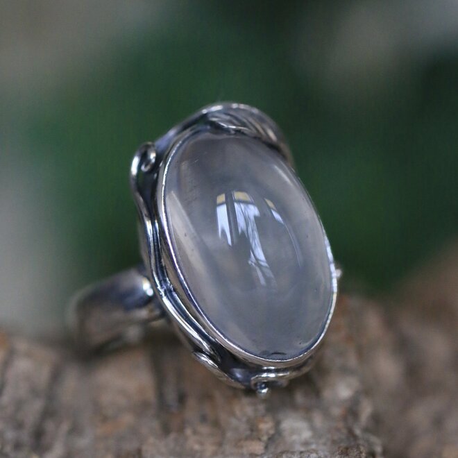 Rozenkwarts ring "Aldebaran"